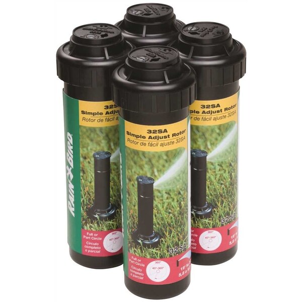 Rain Bird 32SA Rotor Sprinkler Heads, 4PK 32SA/4PKS - main